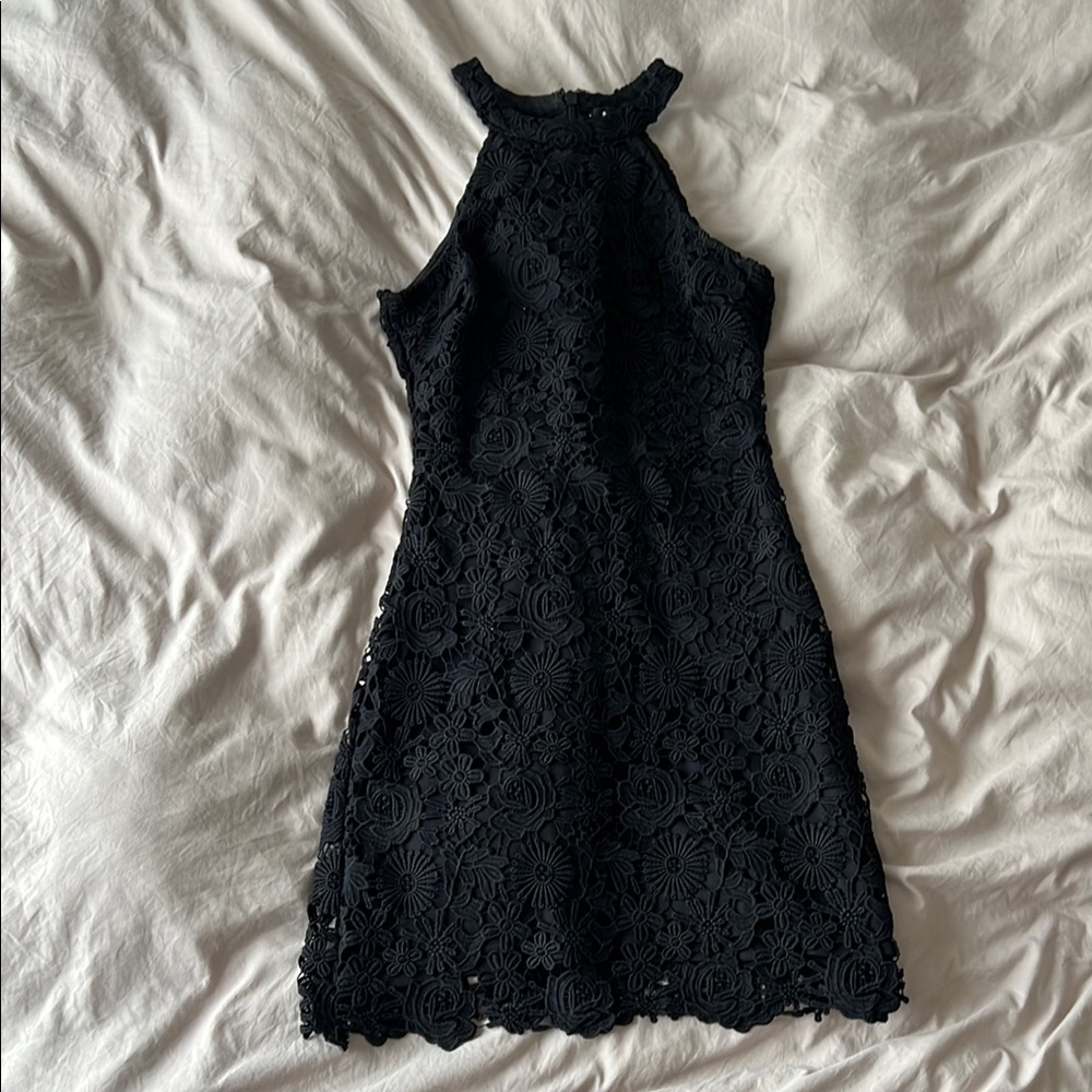 LULUS lace black dresss
